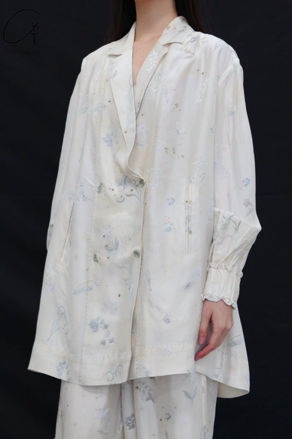 Mutedance 25 Spring/Summer Silk Jacket MD-MD25SS73-HOARY
